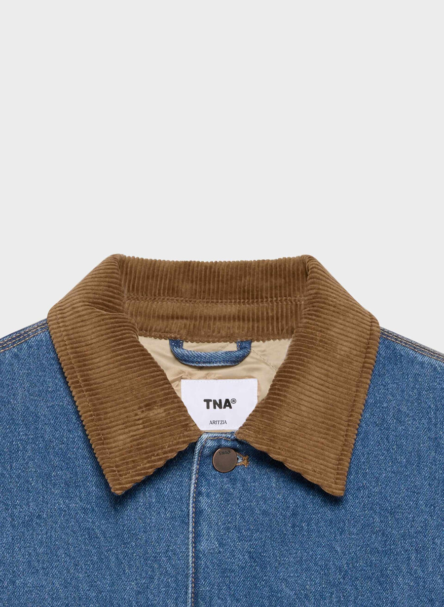 barnett chore jacket no-stress medium blu