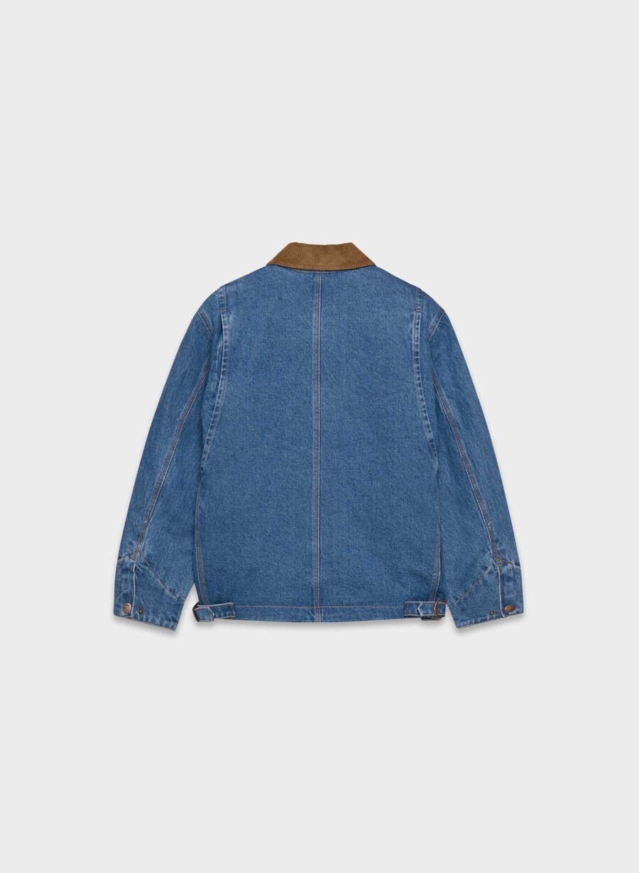 barnett chore jacket no-stress medium blu