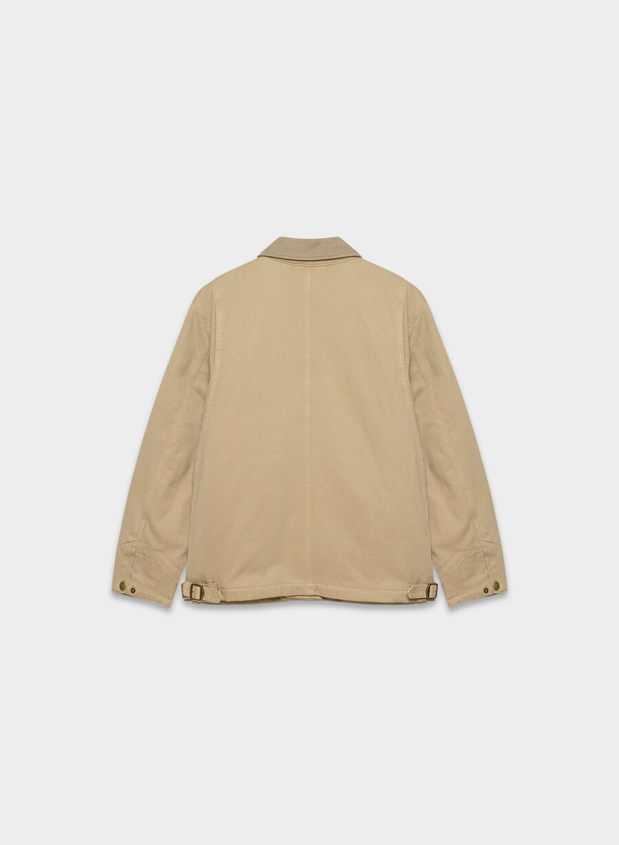 barnett arbeitsjacke vintage tan khaki