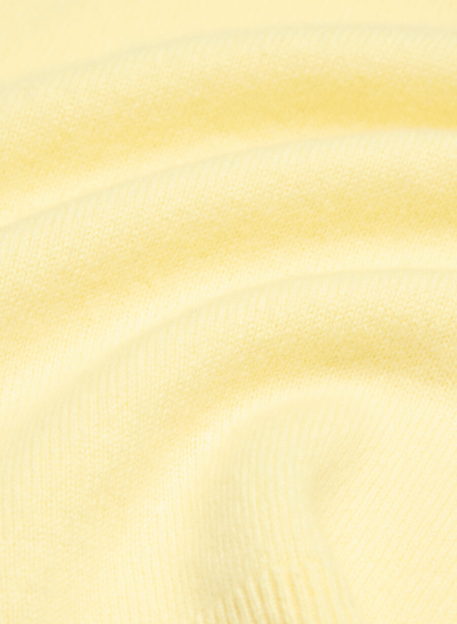 bare cashmere provenance polo langarm lemonade