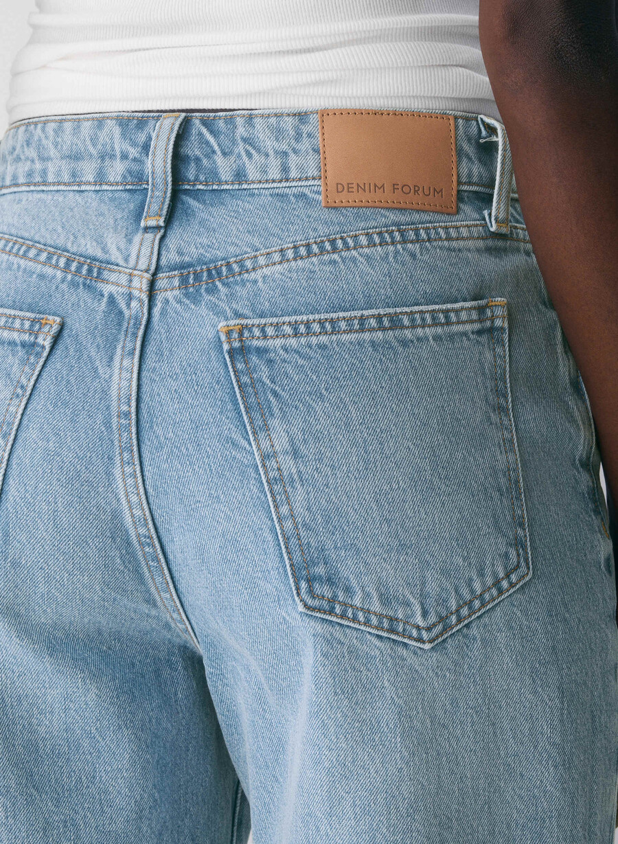 denim forum die farrah curve-fit hi-rise wide jeans 5 jahre kiss n tell bl