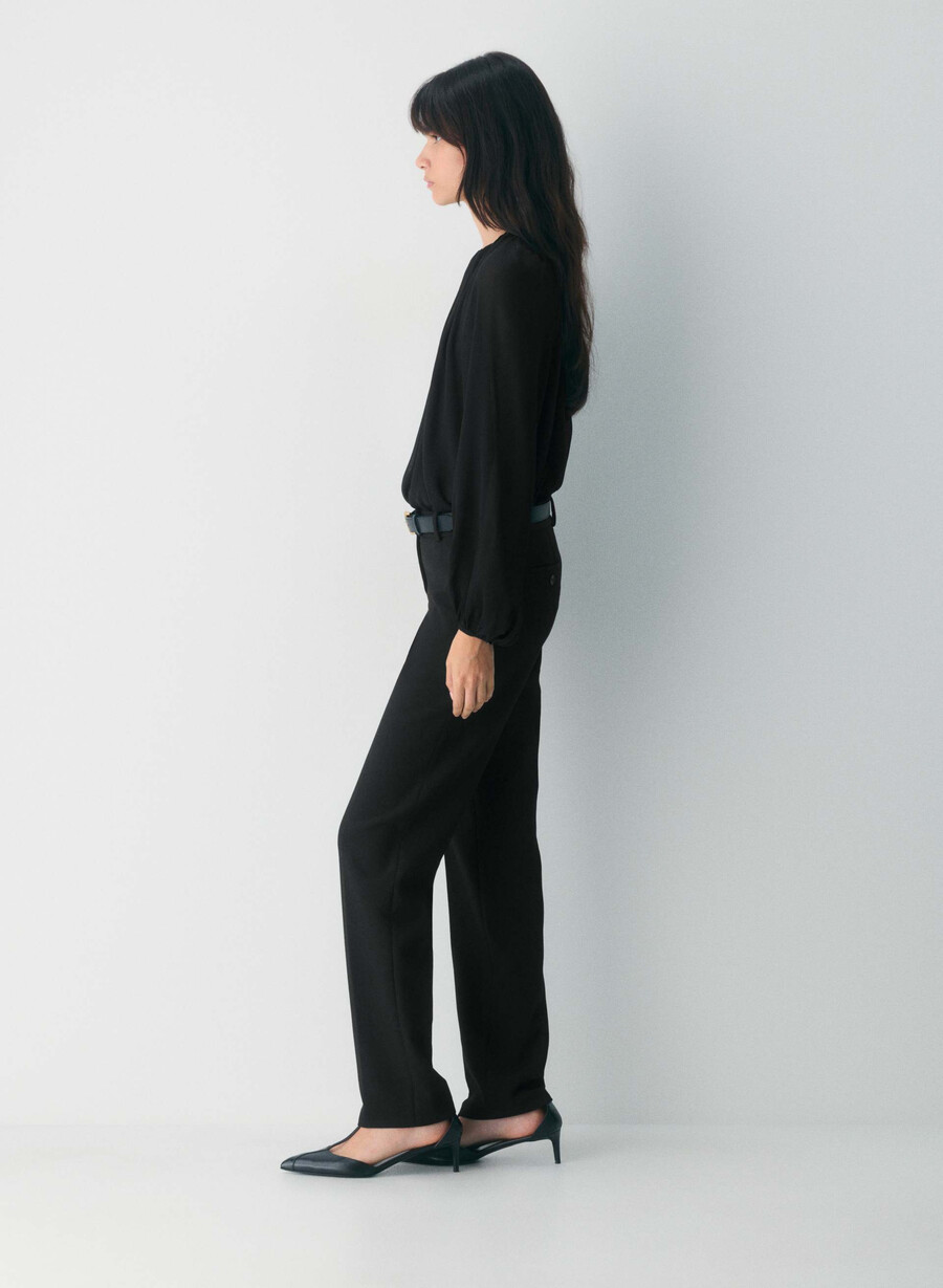monet bluse schwarz