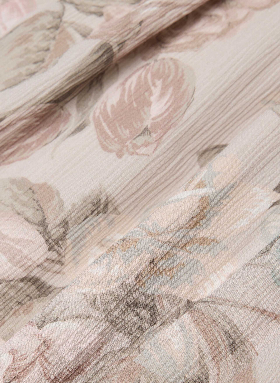 monet bluse altrosa mehrfarbig