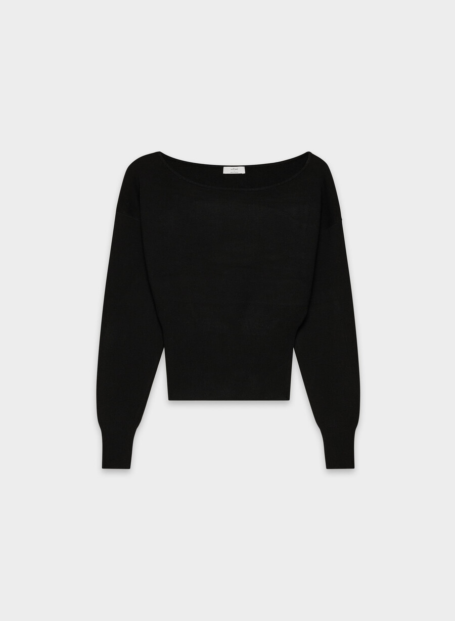 crescendo sweater - wonder yarn schwarz