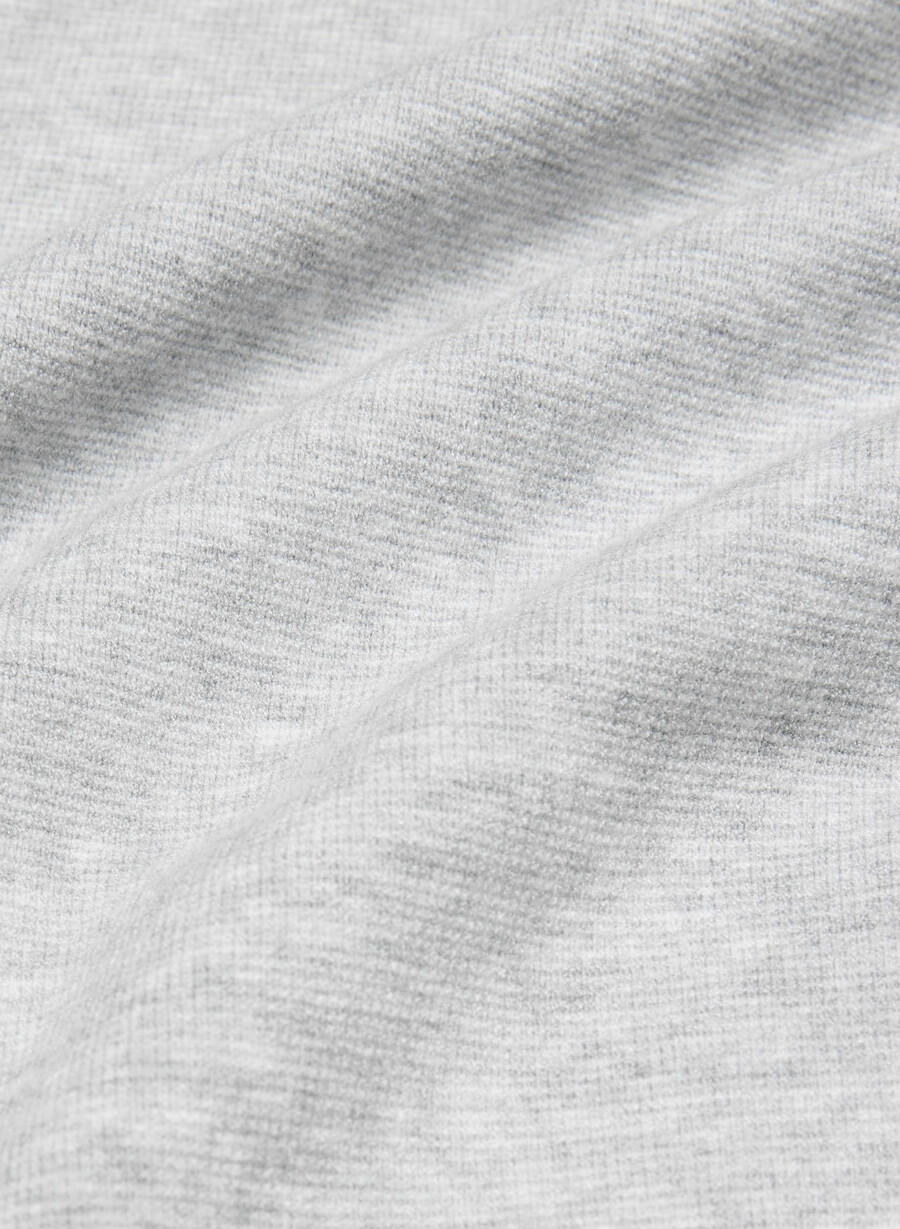crescendo pullover - wonder yarn heather chrome
