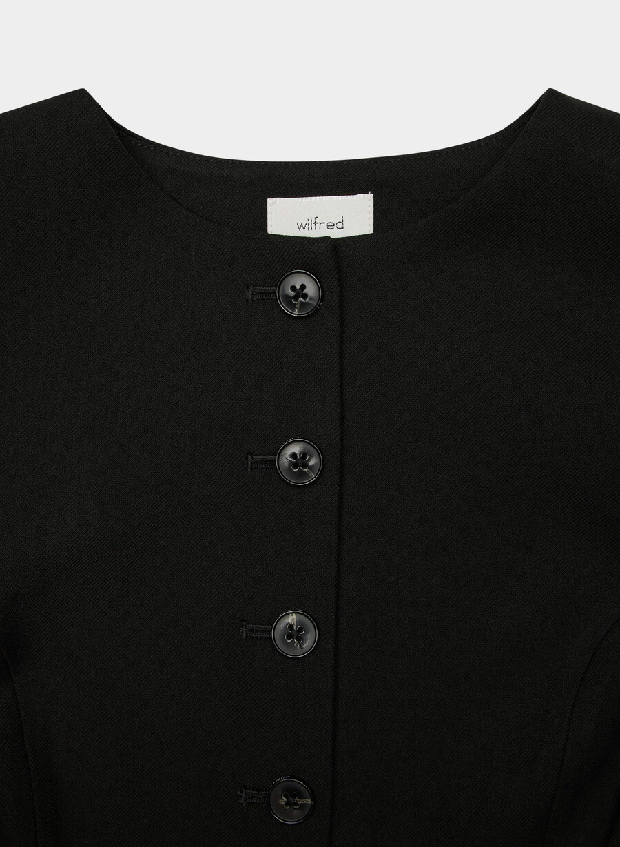 duett-weste - twill schwarz