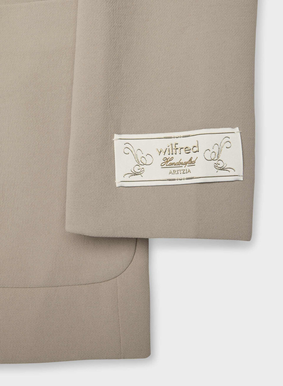 augusta blazer – crepette nomad taupe