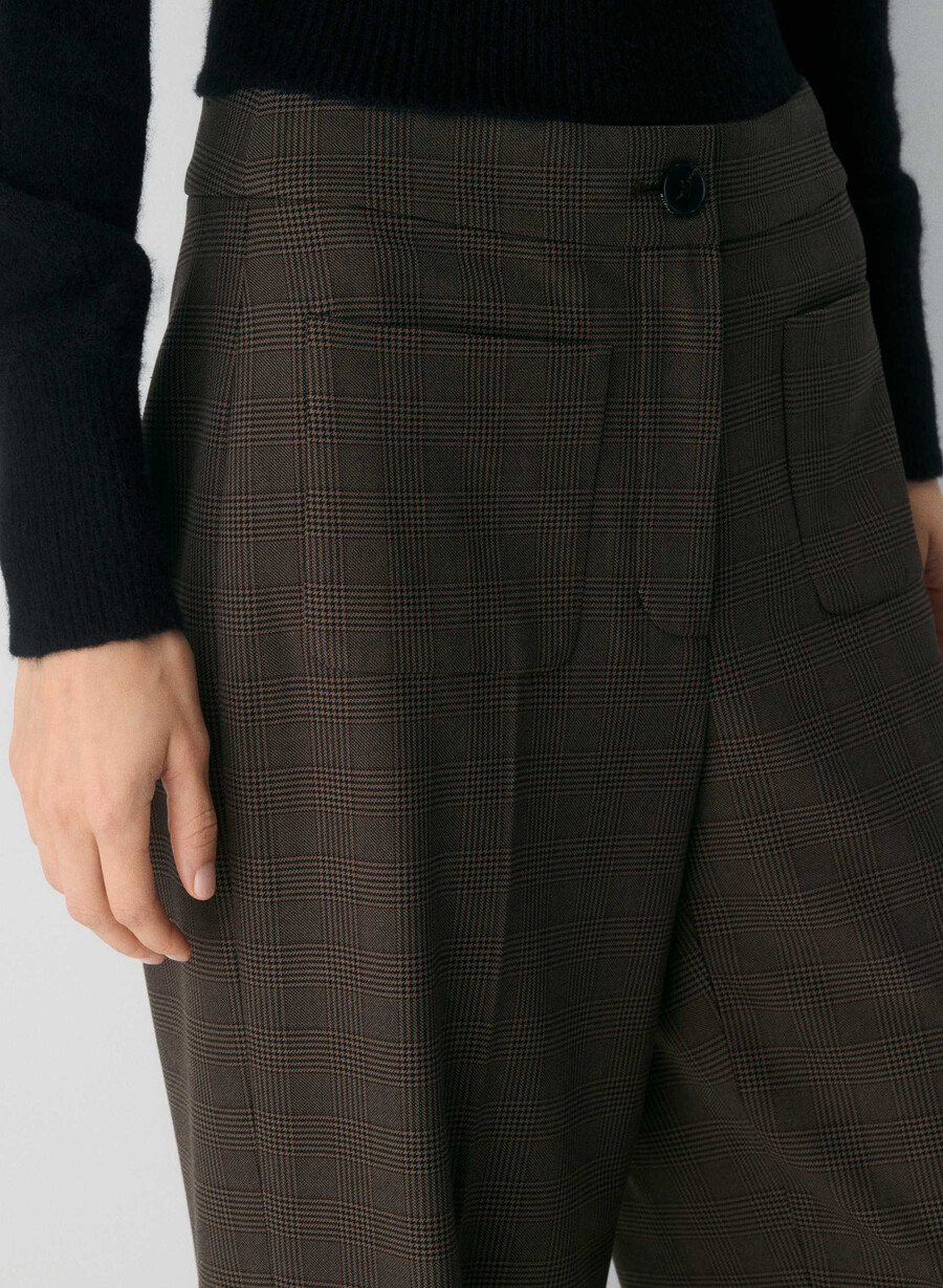 schneiderhose - twill merle chk cl tph chr