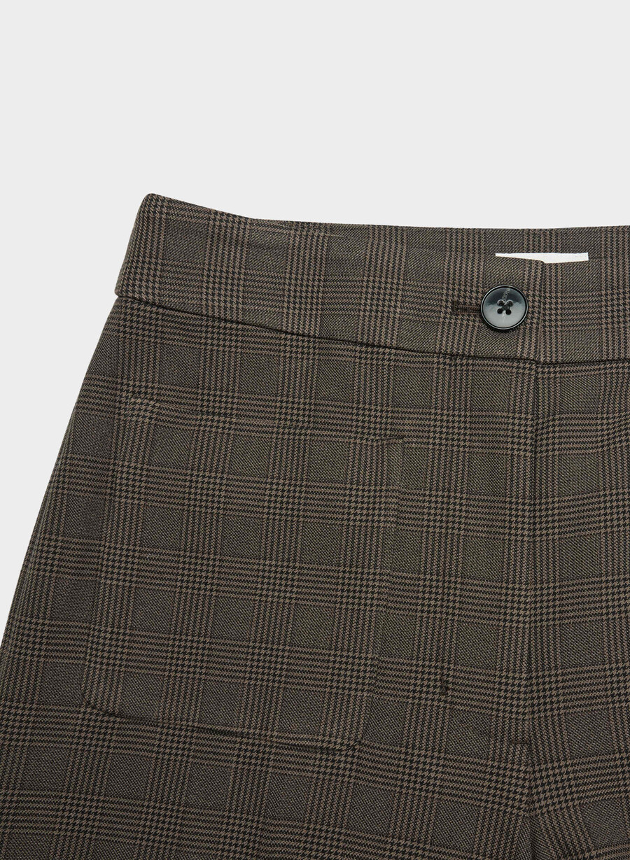 schneiderhose - twill merle chk cl tph chr