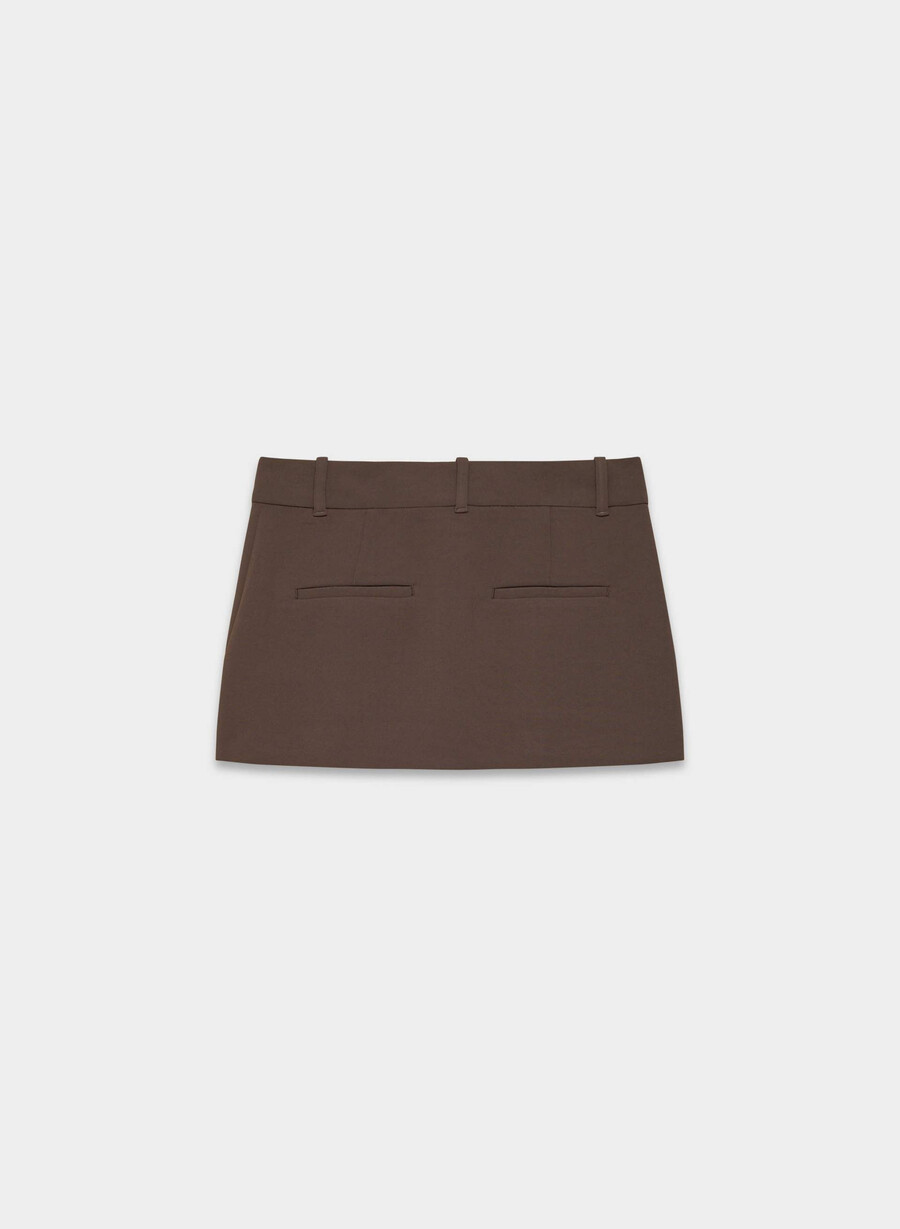define shorts - crepette rich mocha brown