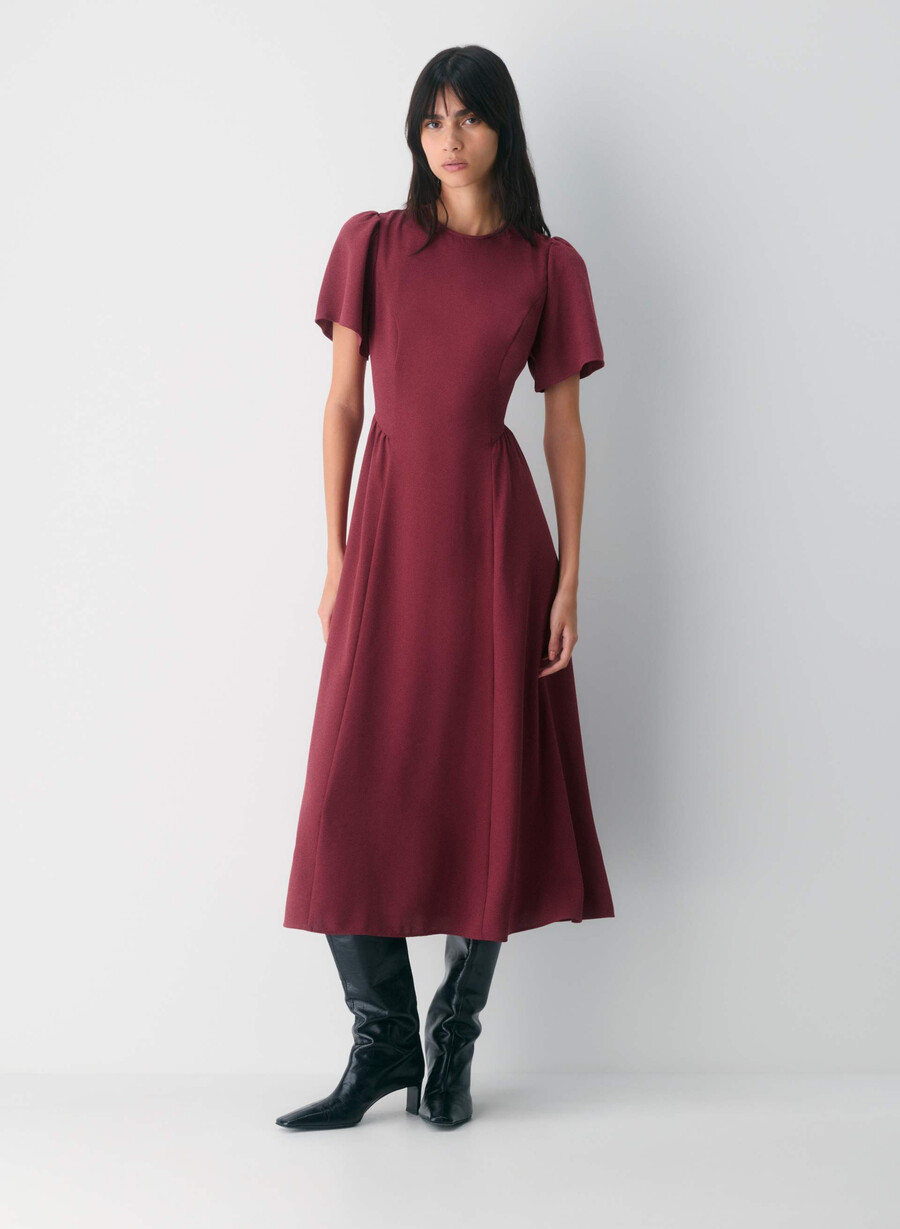 retwill orchideenkleid cordovan