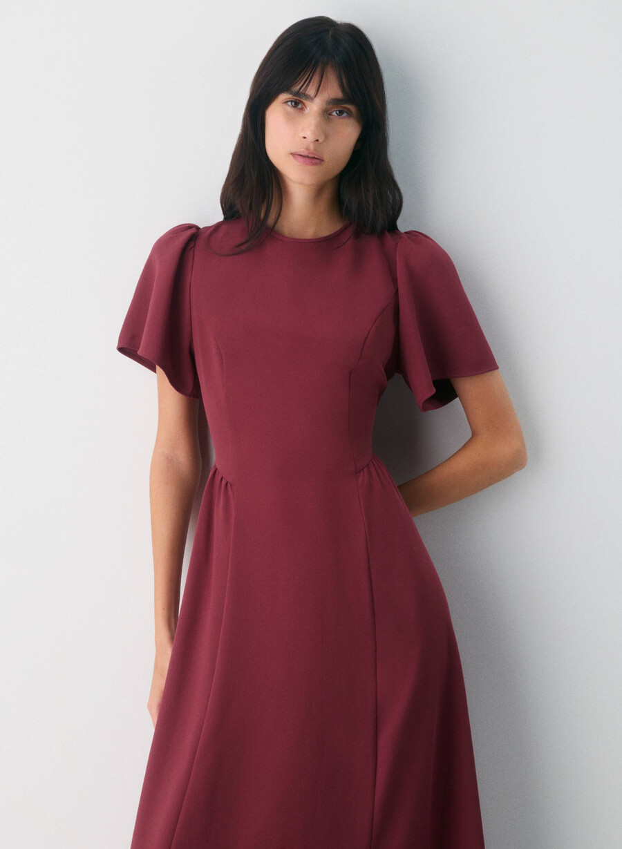 retwill orchideenkleid cordovan