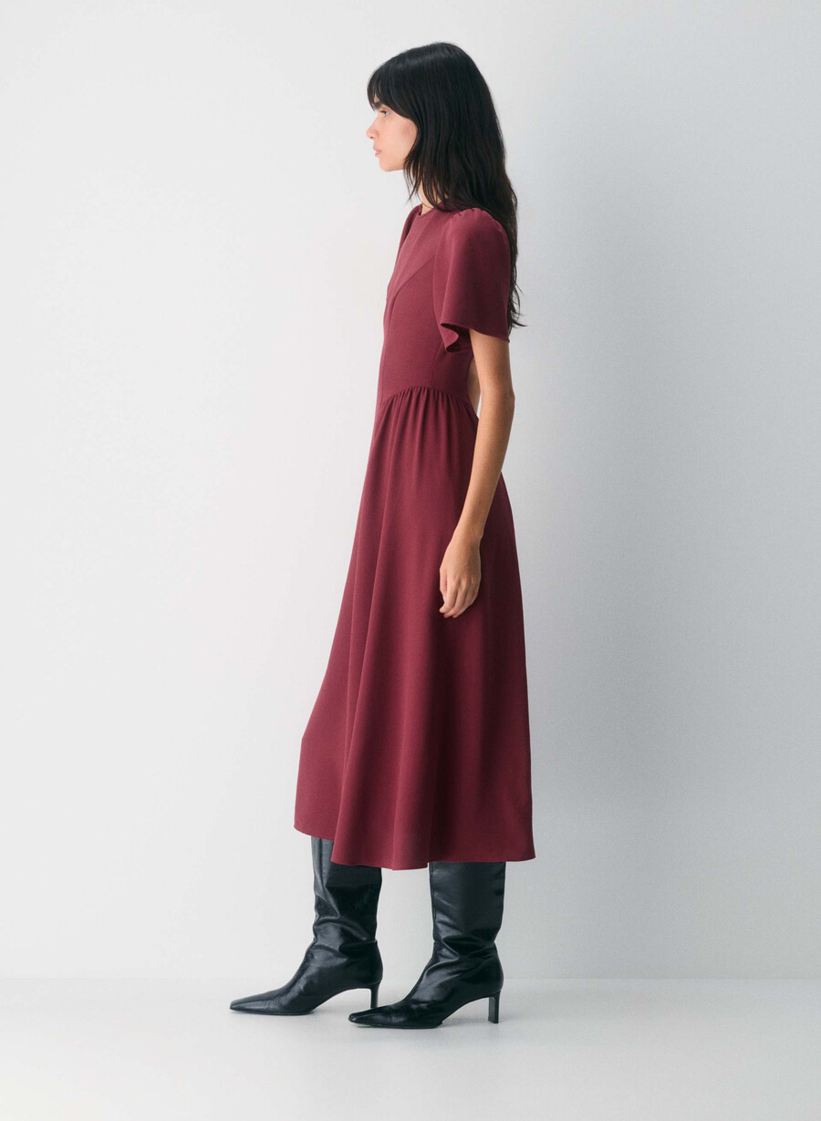 retwill orchideenkleid cordovan