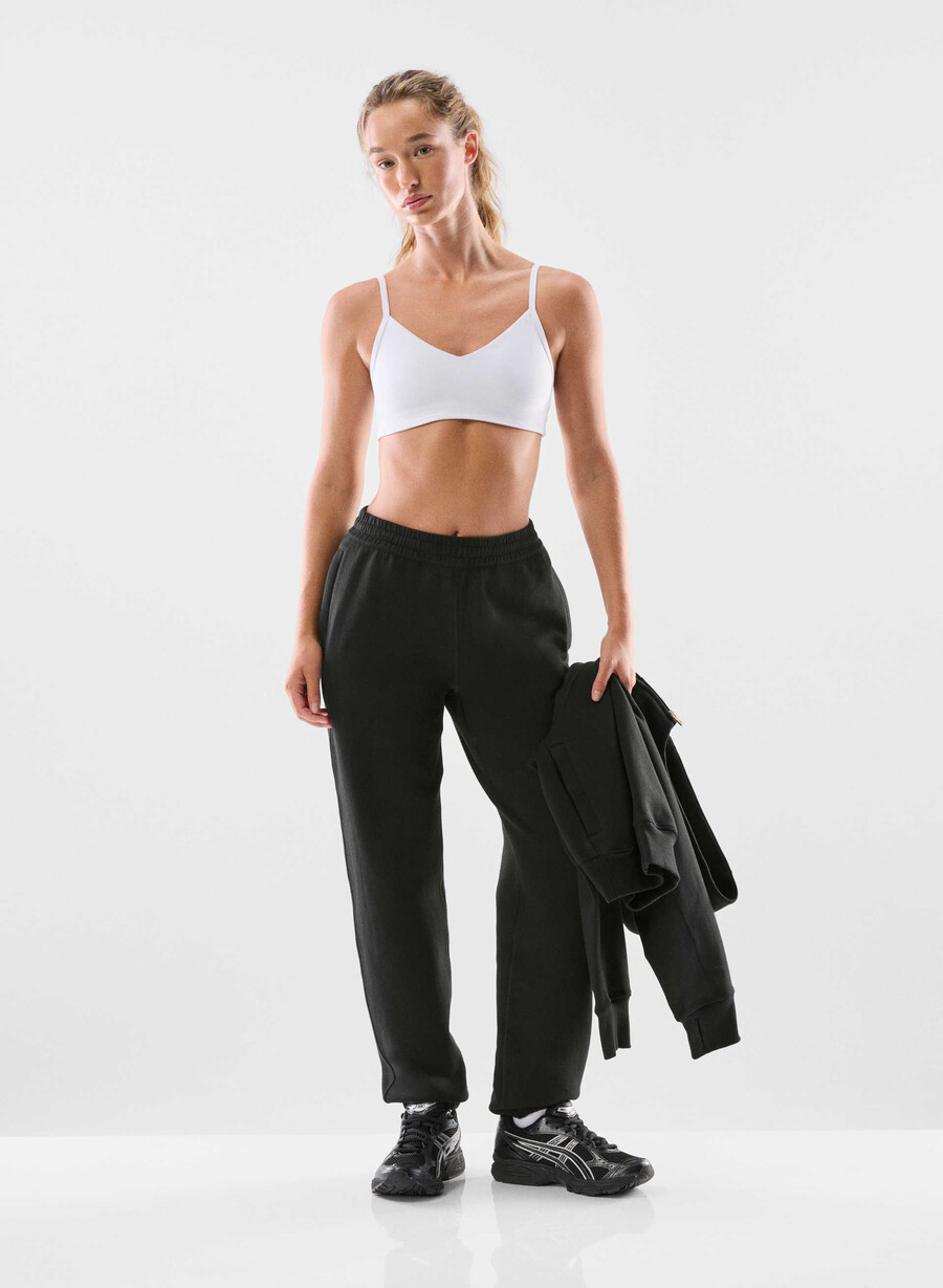 formafleece lunge jogger schwarz