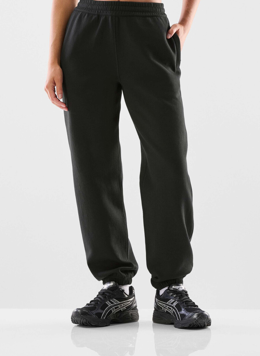 formafleece lunge jogger schwarz