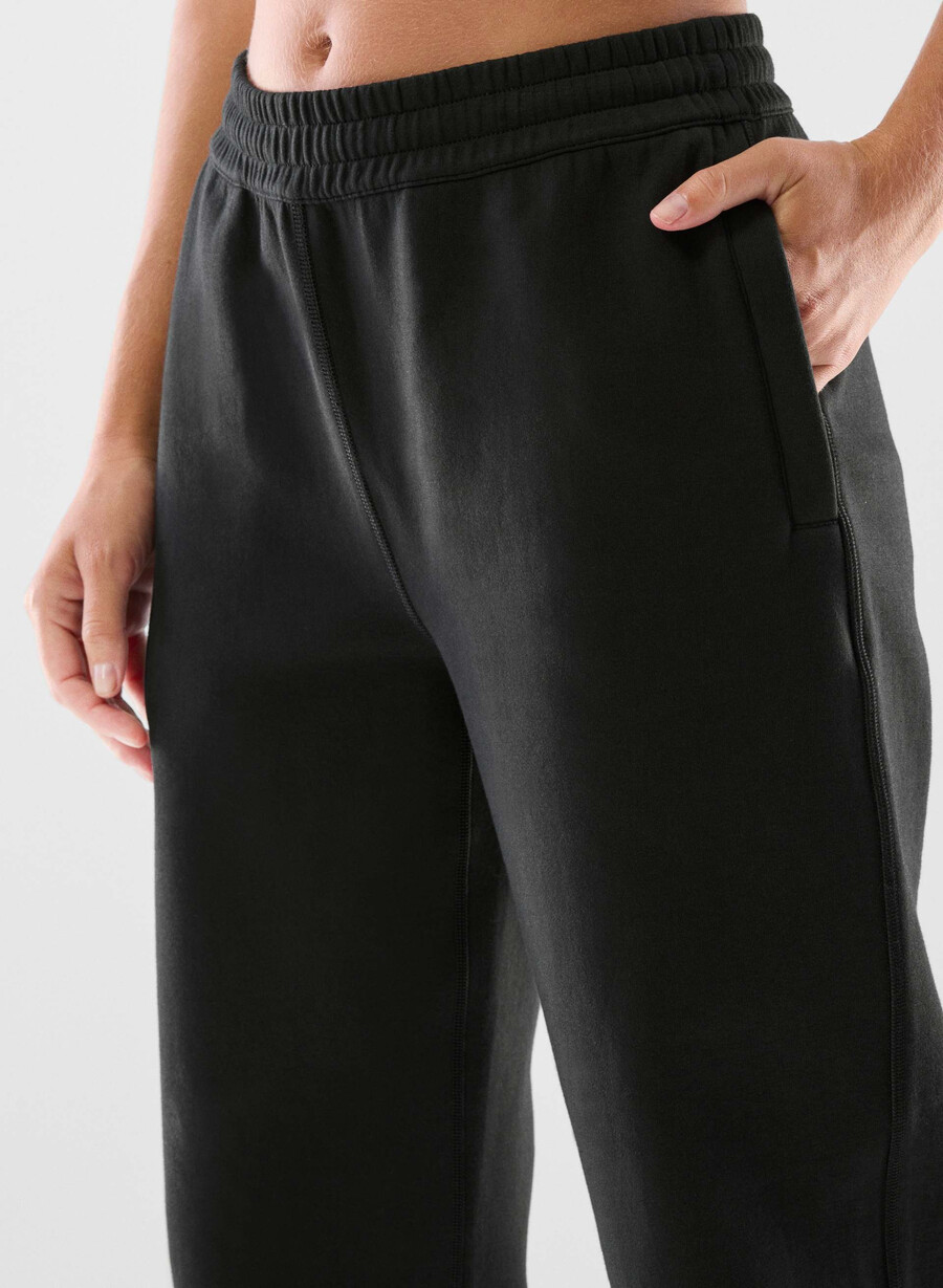 formafleece lunge jogger schwarz
