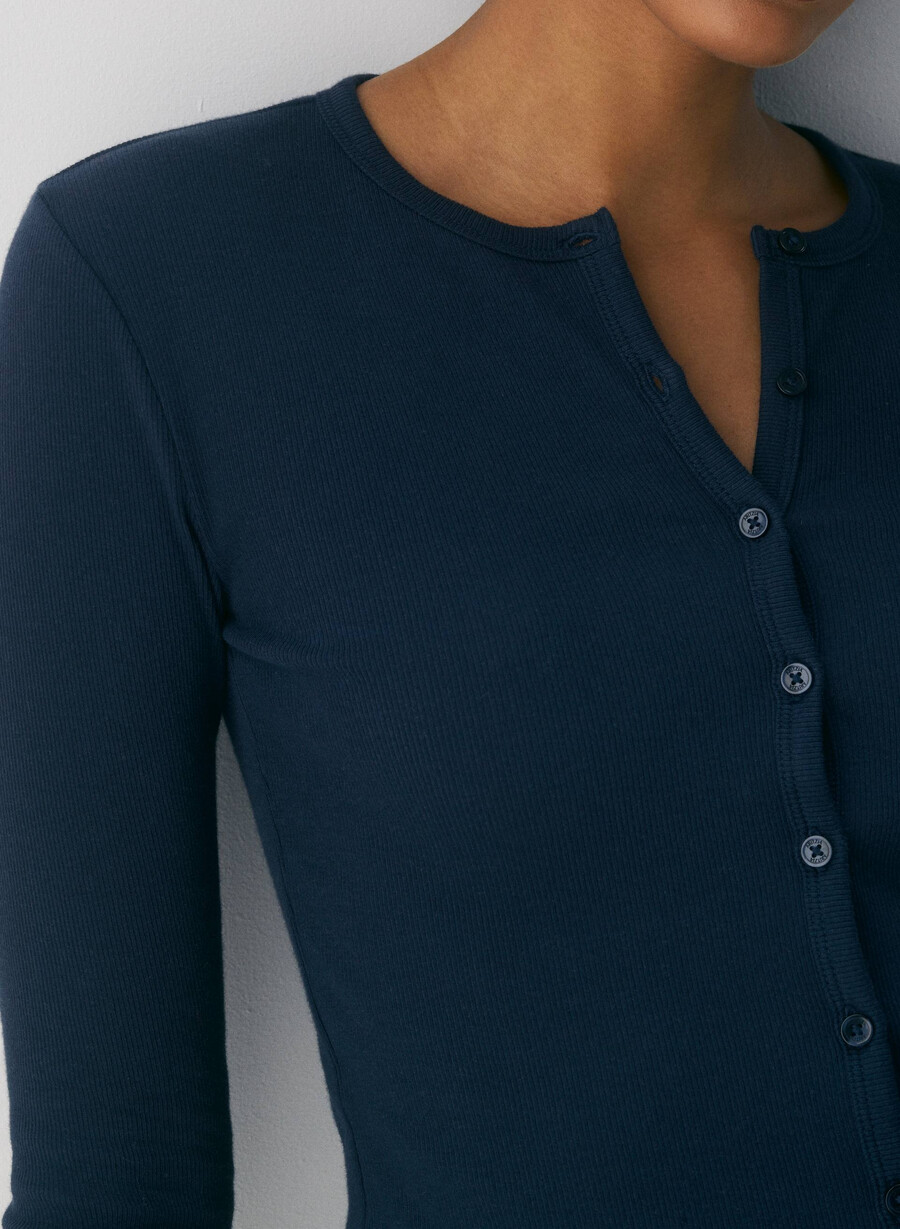 homestretch rib synkopation button-up admiral