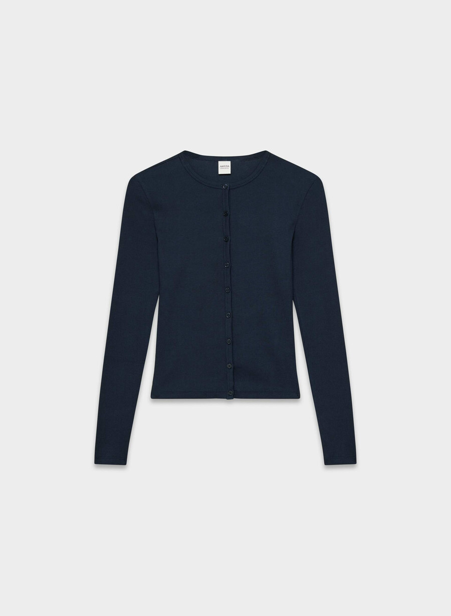 homestretch rib synkopation button-up admiral