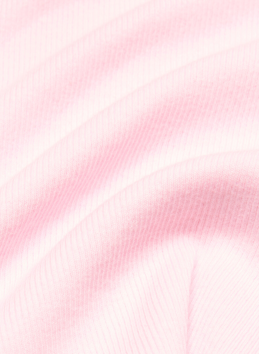 homestretch rib synkopation button-up villa pink