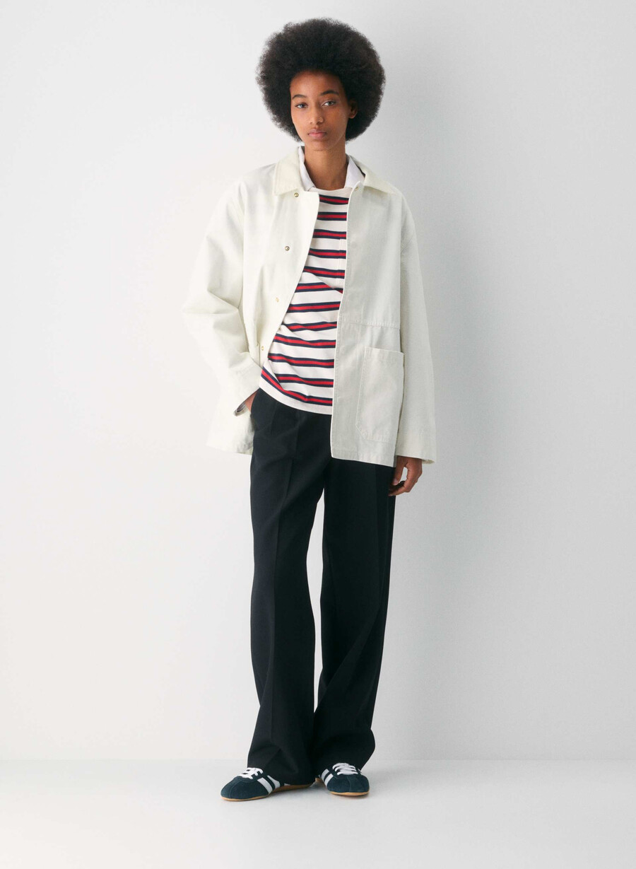 edison chore jacket light birch