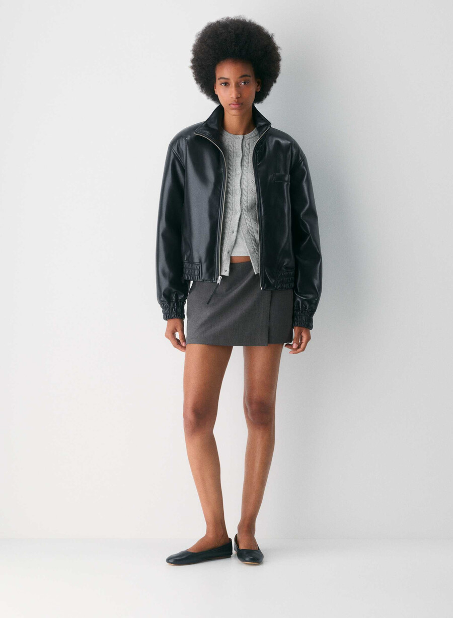 bramley skort heather charcoal