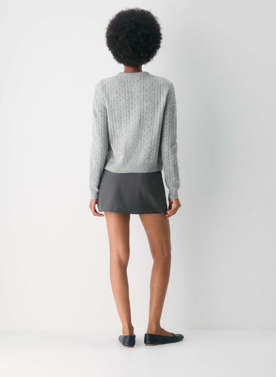 bramley skort heather charcoal