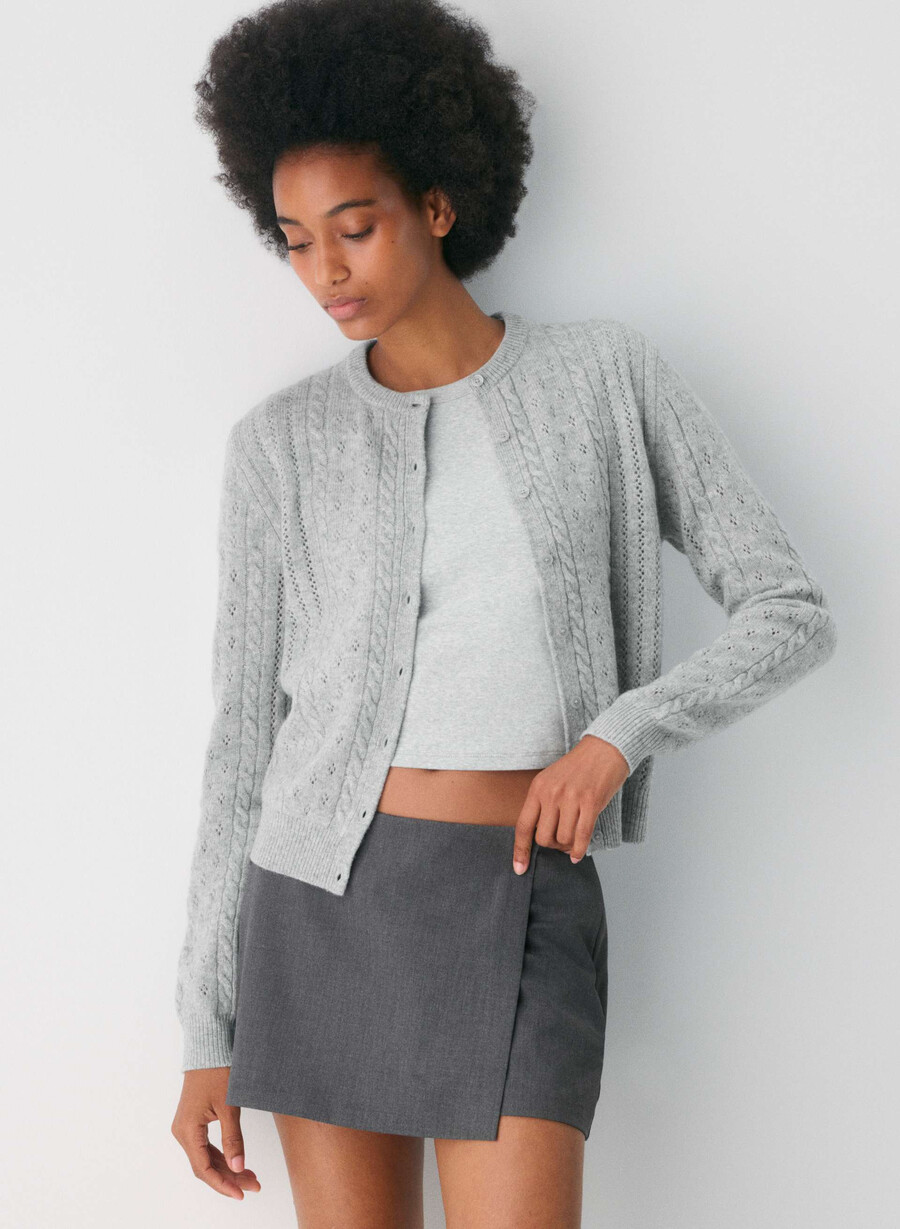 bramley skort heather charcoal