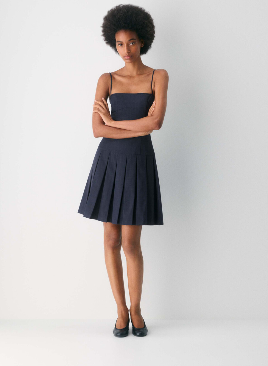shetland dress noah check admlblk