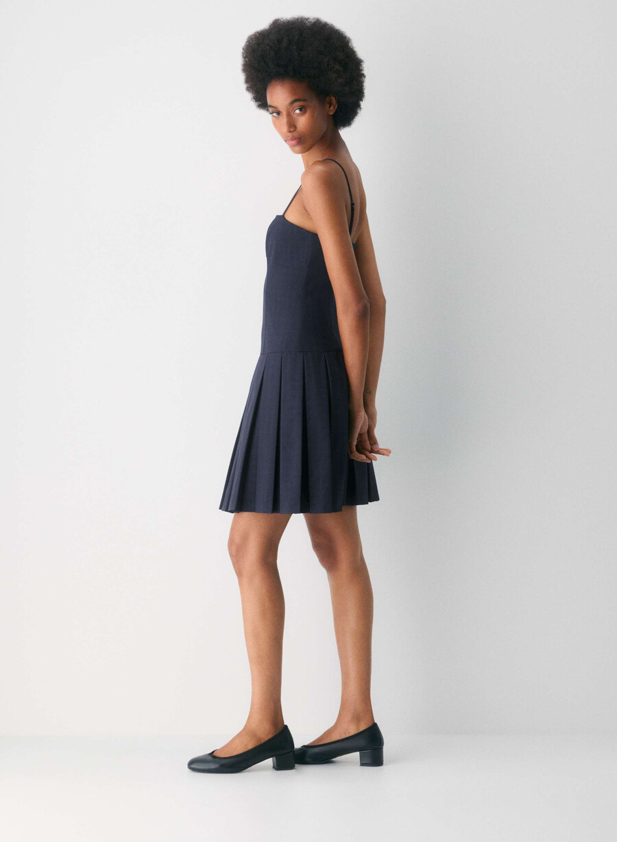 shetland dress noah check admlblk