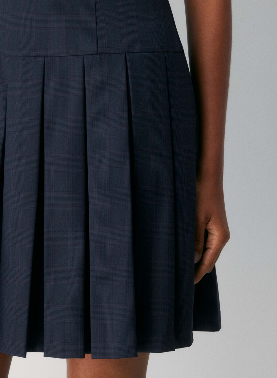 shetland dress noah check admlblk