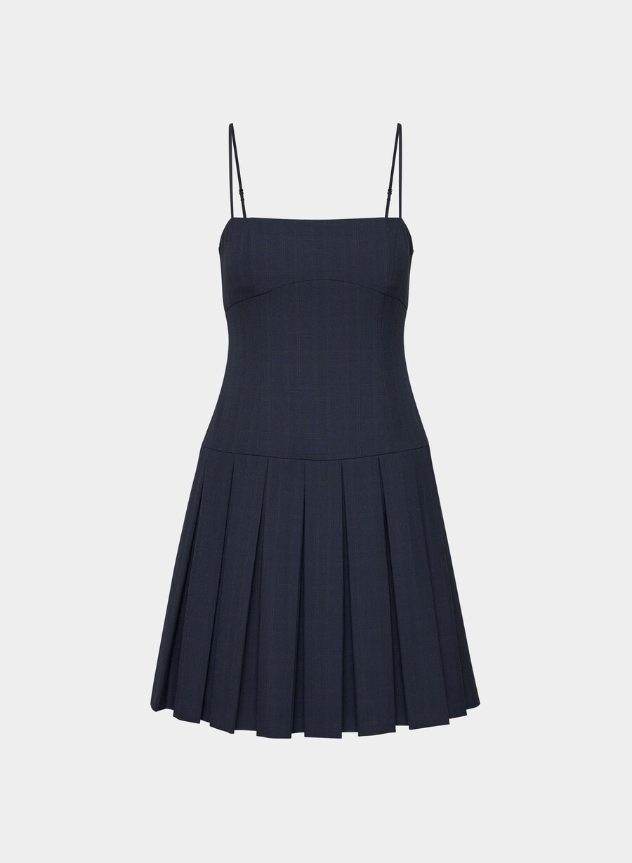 shetland dress noah check admlblk