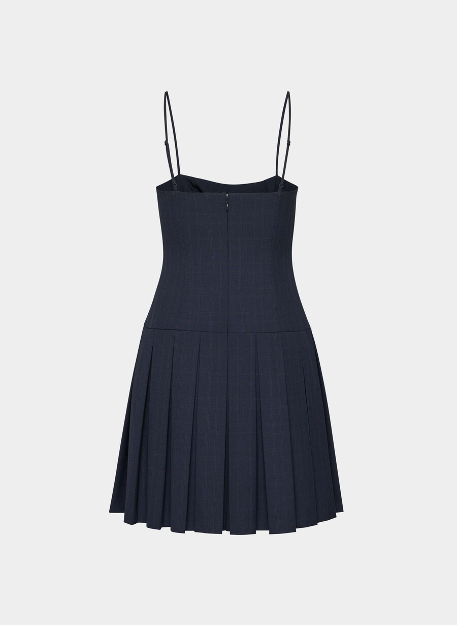 shetland dress noah check admlblk
