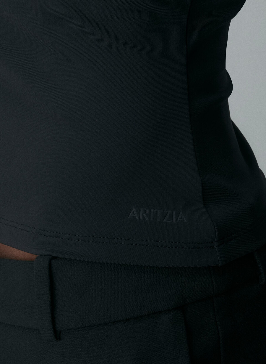 original contour lyric mockneck schwarz