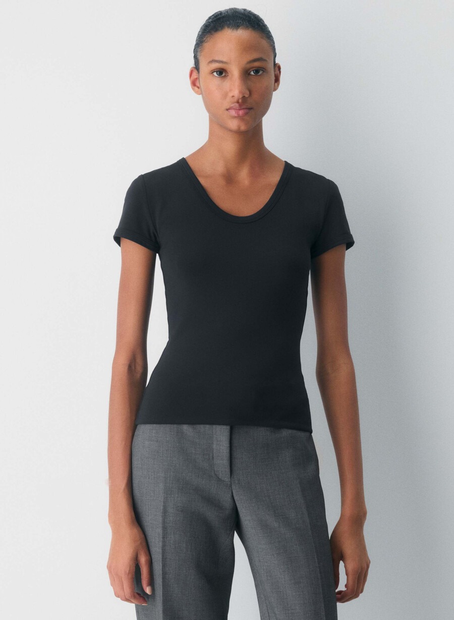 original contour sophomore t-shirt schwarz