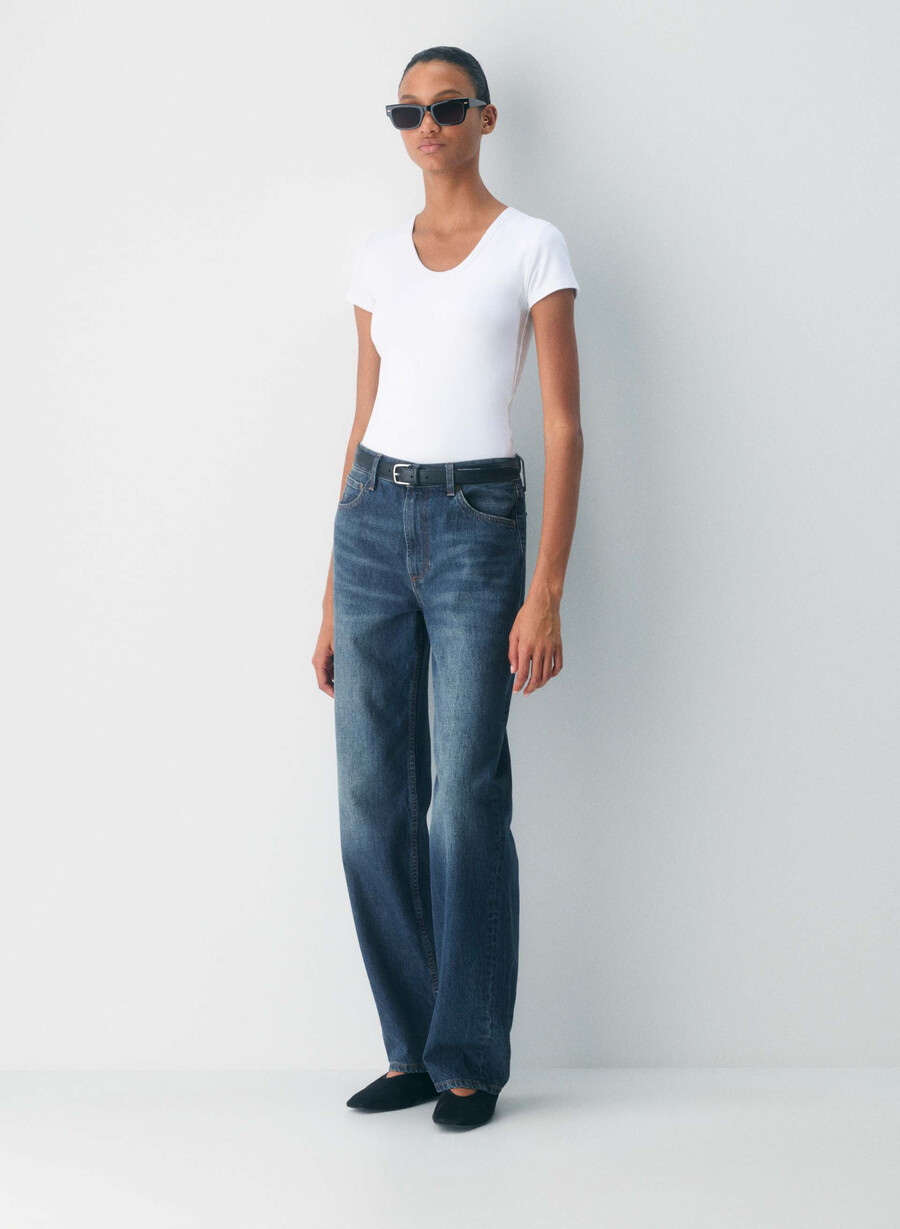 original contour sophomore t-shirt strahlend weiß