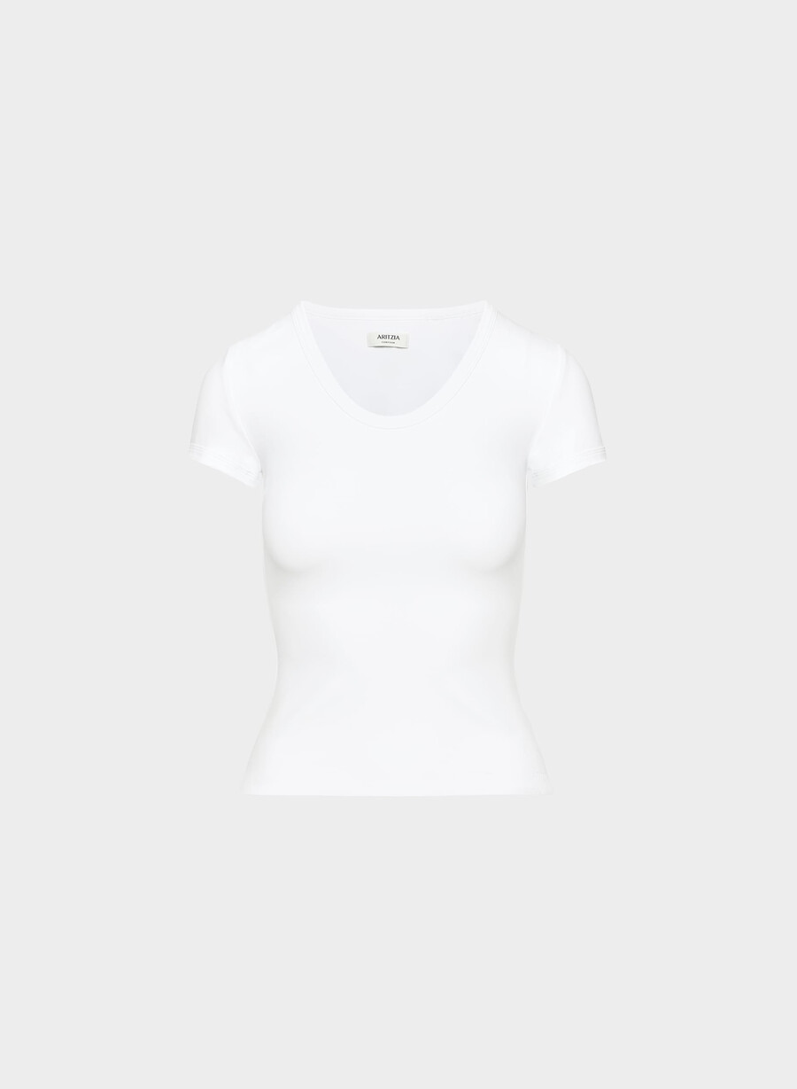 original contour sophomore t-shirt strahlend weiß