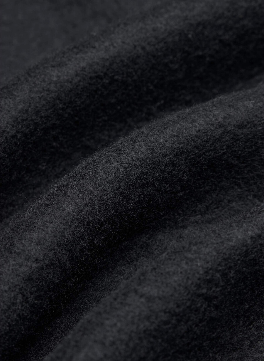 kuscheliger mega-hoodie aus sweatfleece schwarz