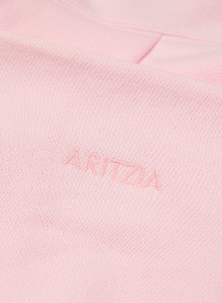 kuscheliger mega-hoodie aus sweatfleece villa pink