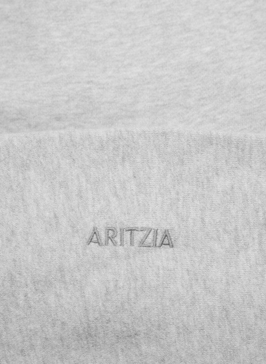 kuscheliger mega-hoodie aus sweatfleece heather chrome