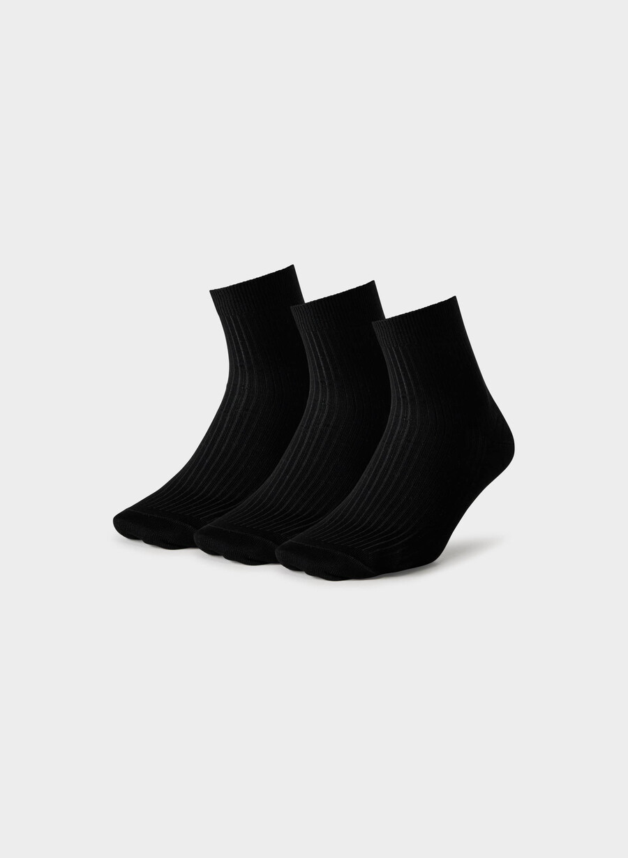 parade-knöchelsocken 3er-pack schwarz