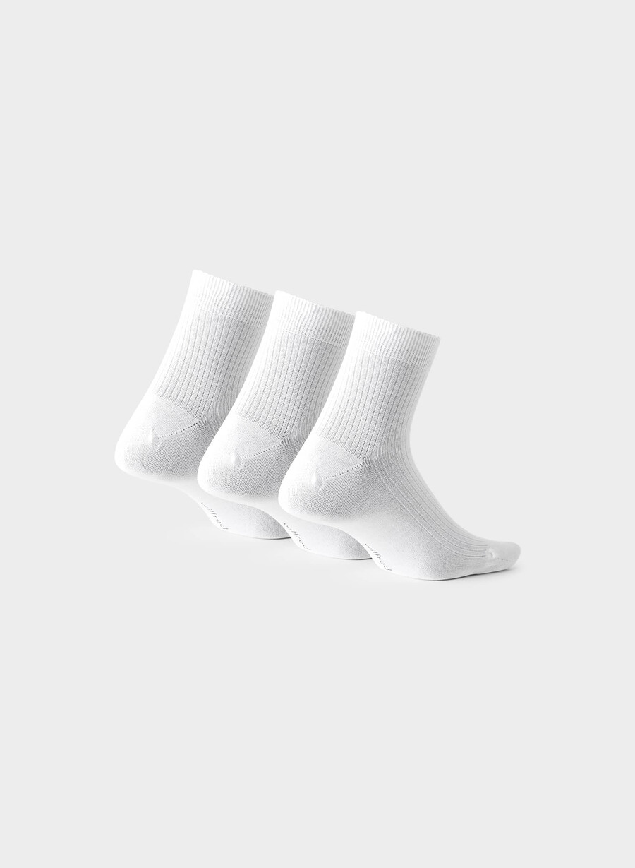 parade-knöchelsocken 3er-pack weiss