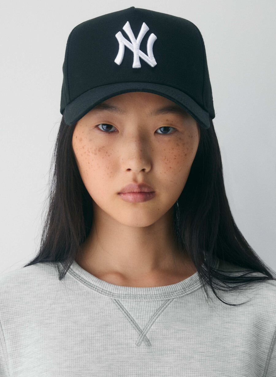 new era new york yankees 940 a-frame hut schwarzweiss