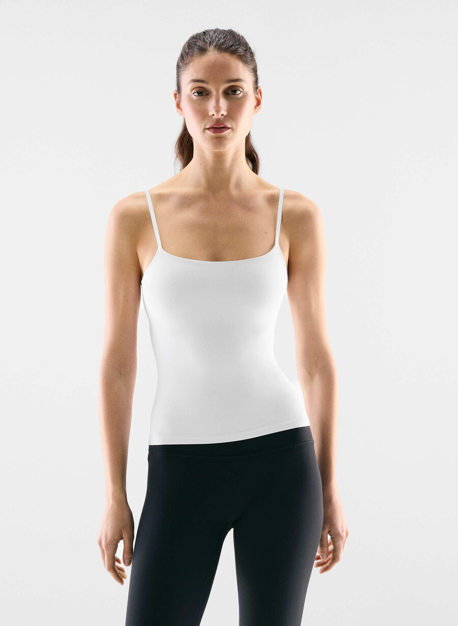butter agility sports tanktop strahlend weiß