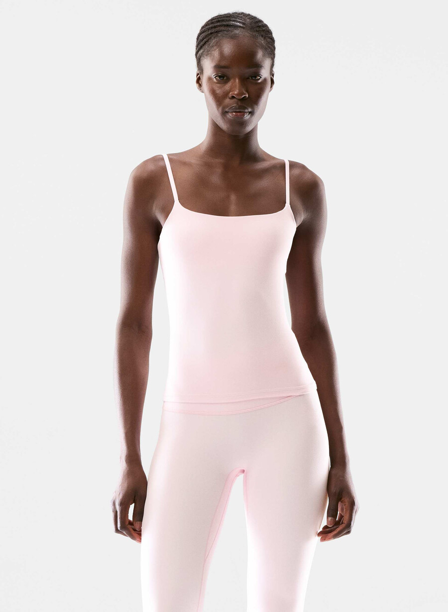 butter agility sports tank villa pink
