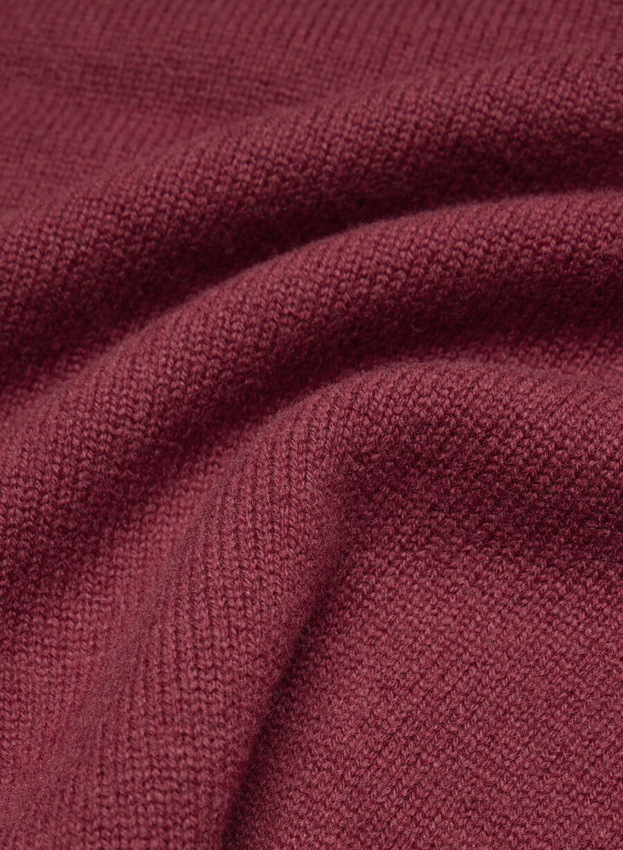 session merino wollpulloverweste cordovan
