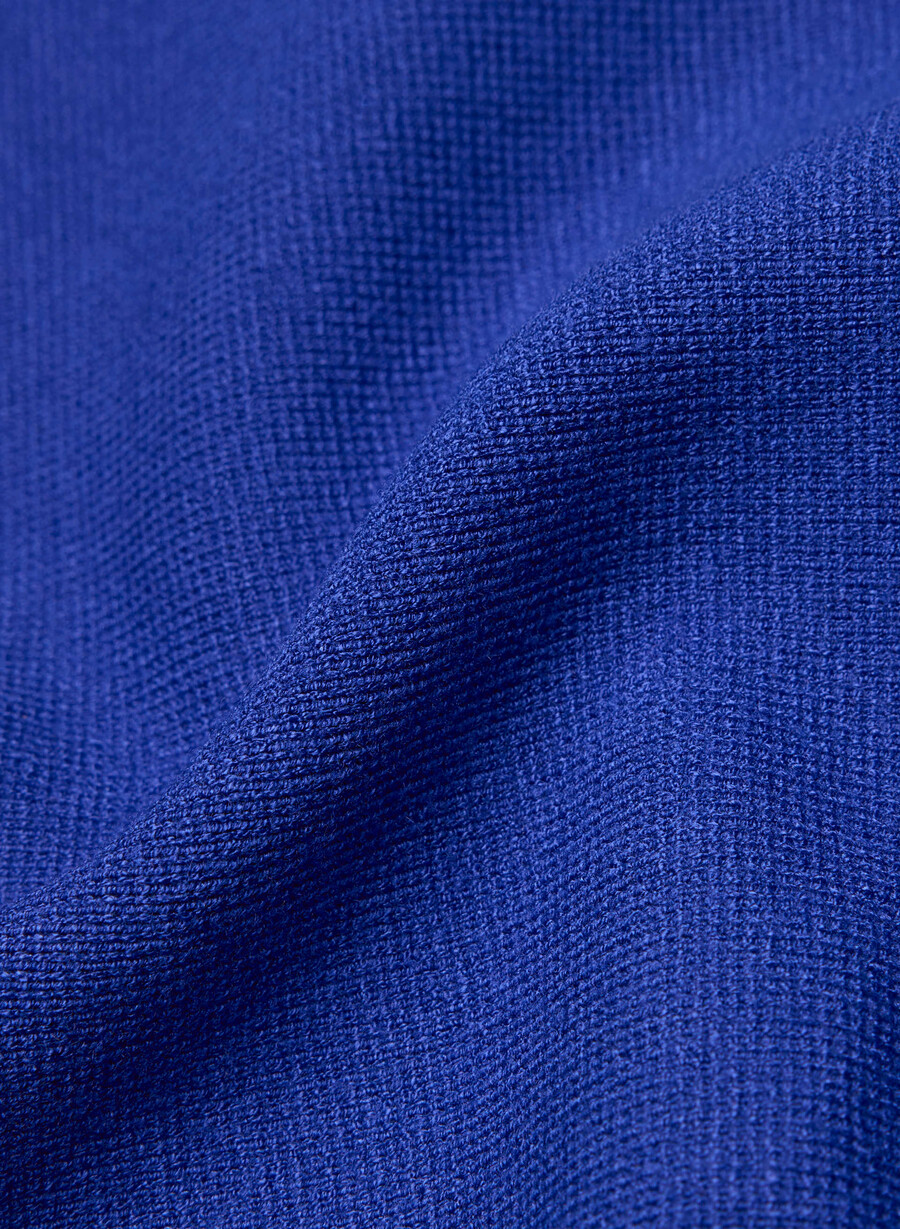 strickjacke für pendler - wonder yarn ablaze blue