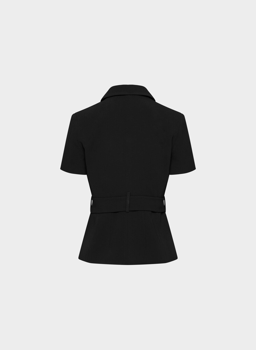 brynn jacke - sway crepe schwarz