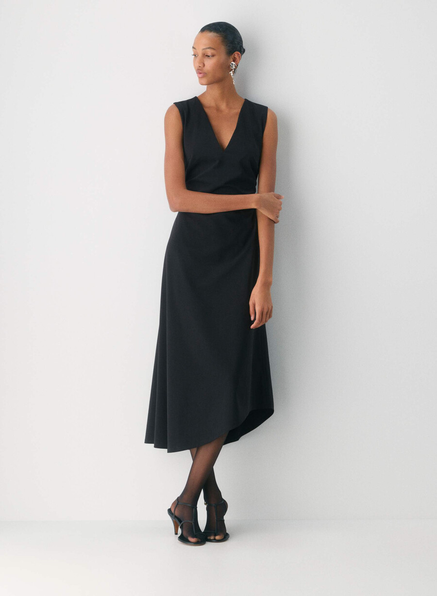 swingkleid schwarz
