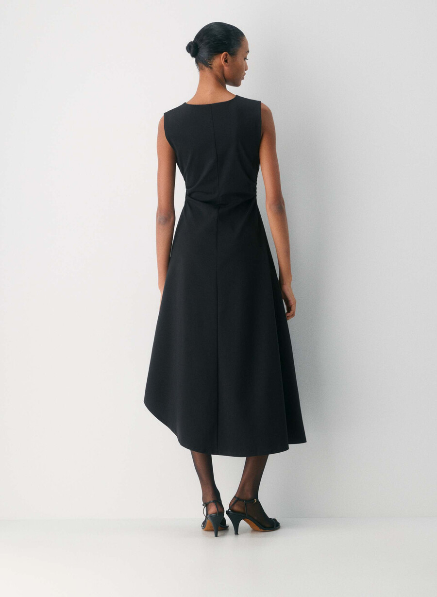 swingkleid schwarz