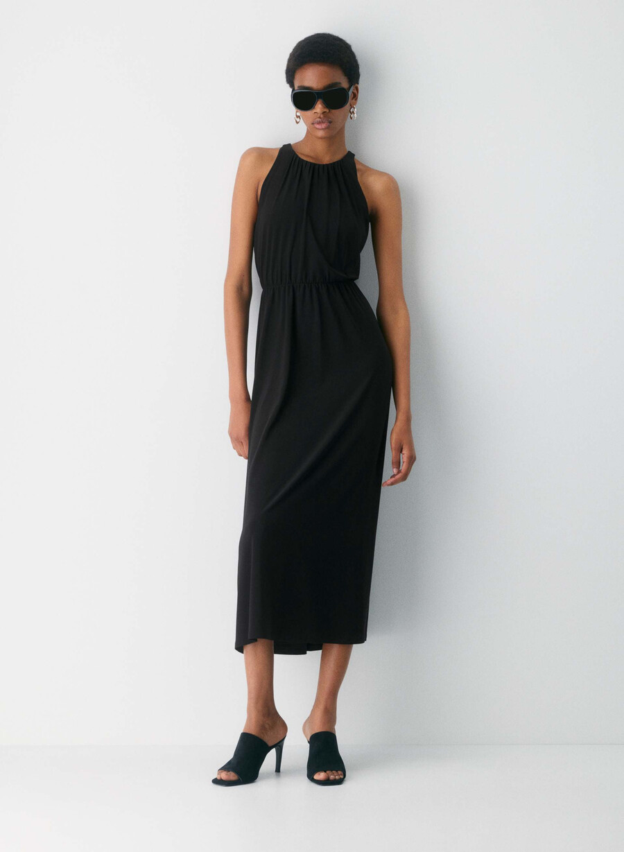 griechisches kleid schwarz